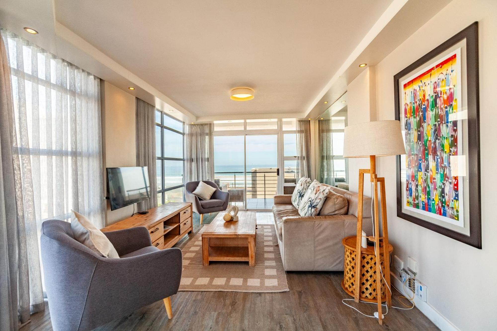 Luxury Ocean View Beachfront 2 Bed Apartment -206 The Waves, Blouberg, Cape Town Bloubergstrand Exterior foto