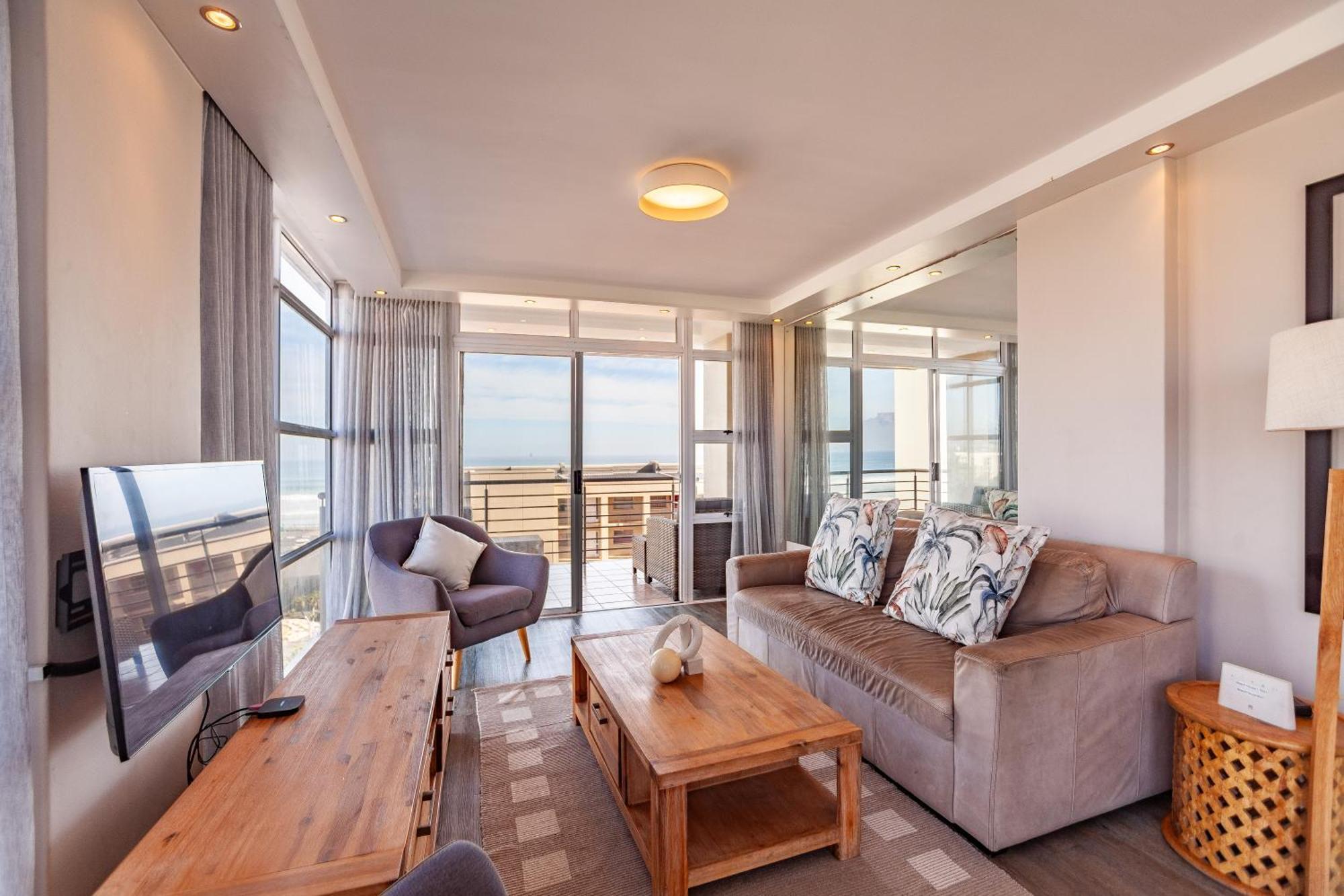 Luxury Ocean View Beachfront 2 Bed Apartment -206 The Waves, Blouberg, Cape Town Bloubergstrand Exterior foto
