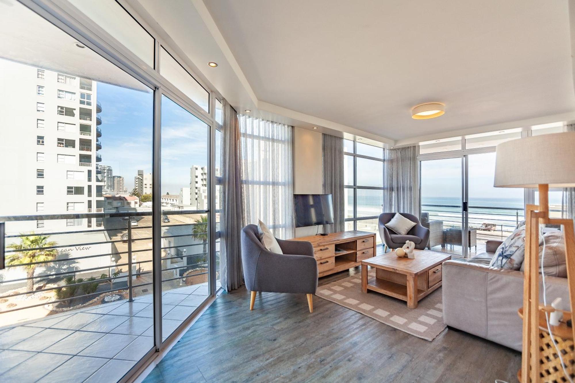 Luxury Ocean View Beachfront 2 Bed Apartment -206 The Waves, Blouberg, Cape Town Bloubergstrand Exterior foto